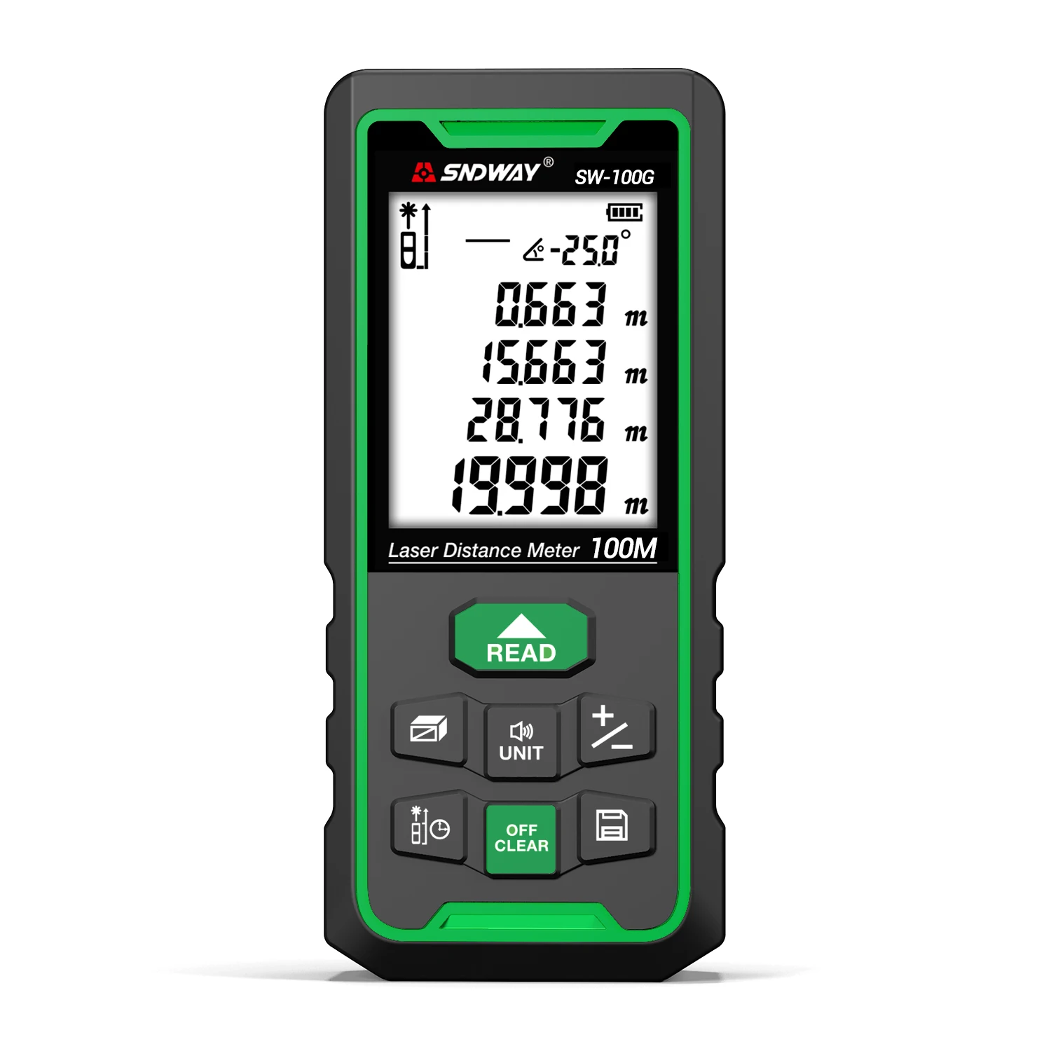Дальномер лазерный SNDWAY SW 50G/70/100G 100/70/50 м|Лазерные дальномеры| |