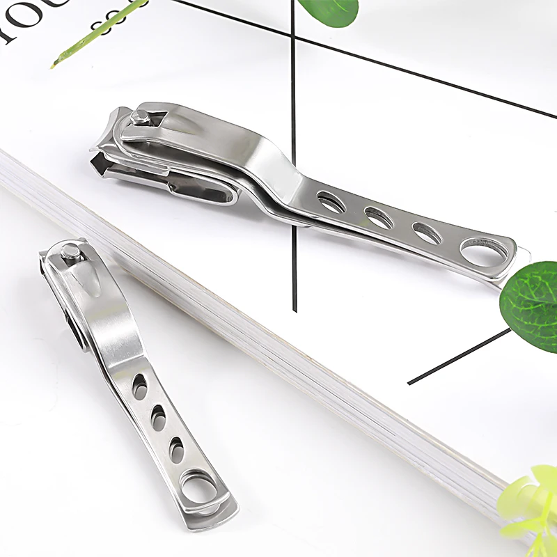 360-degree Rotation Manicure Nail Clippers High-quality Stainless Steel Pedicure Tool Cutter Sharp Durable Trimmer | Красота и