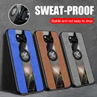Автомобильный магнитный держатель тканевый чехол для Xiaomi Poco F3 X3 Pro M3 Pocophone F M X 3 NFC силиконовая Рамка подставка чехлы для телефонов Coque