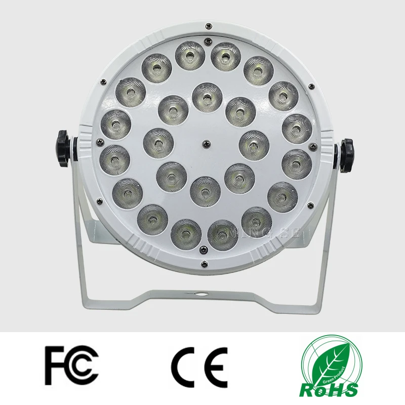 10 шт./лот 24x12 Вт RGBW 4 в 1 светодиодный прожектор Par 24*12 с dmx512 сценический светильник