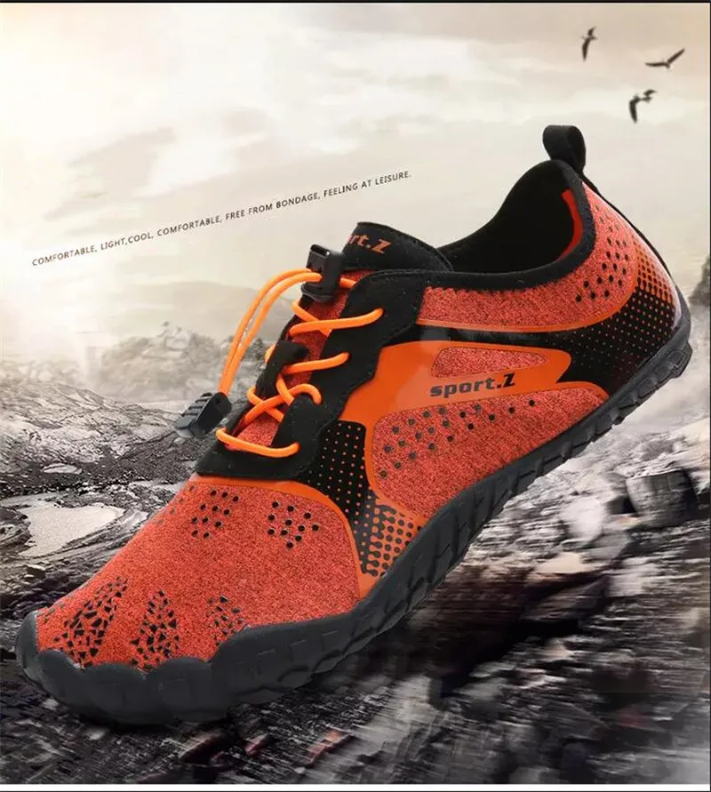 Мужские и женские акватуфли обувь для плавания пляжные спортивные