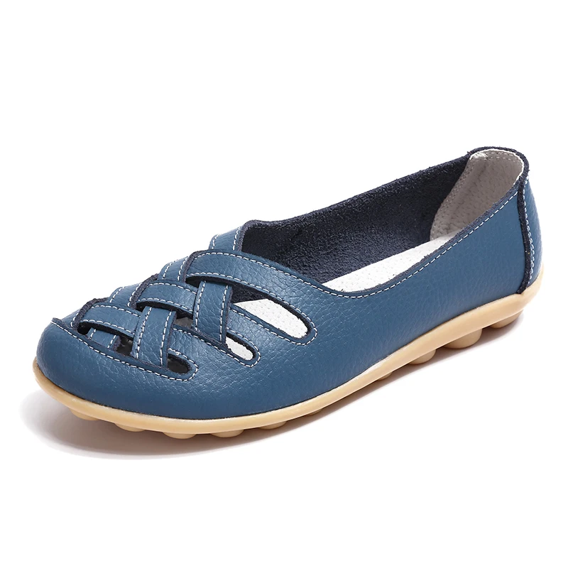 Женские балетки из искусственной кожи