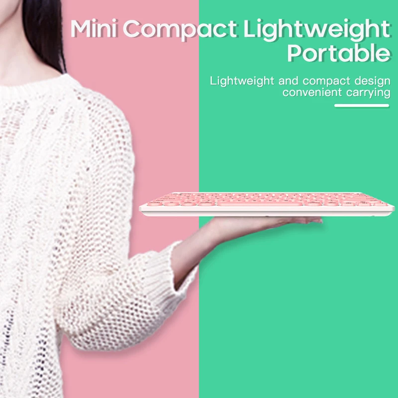 

Wireless Keyboard For IPad IPhone Macbook Tablet PC MINI One-key Switch Keyboard For Android IOS Windows Bluetooth-compatible
