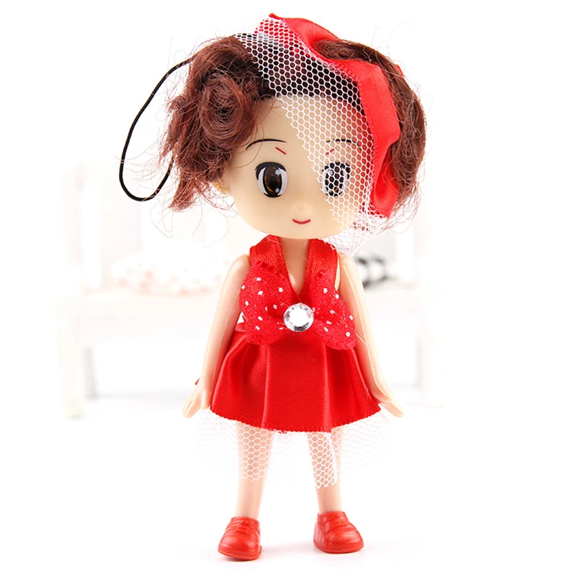 Миниатюрные путающие куклы игрушки девочка мальчик кукла 10 см голая модные для