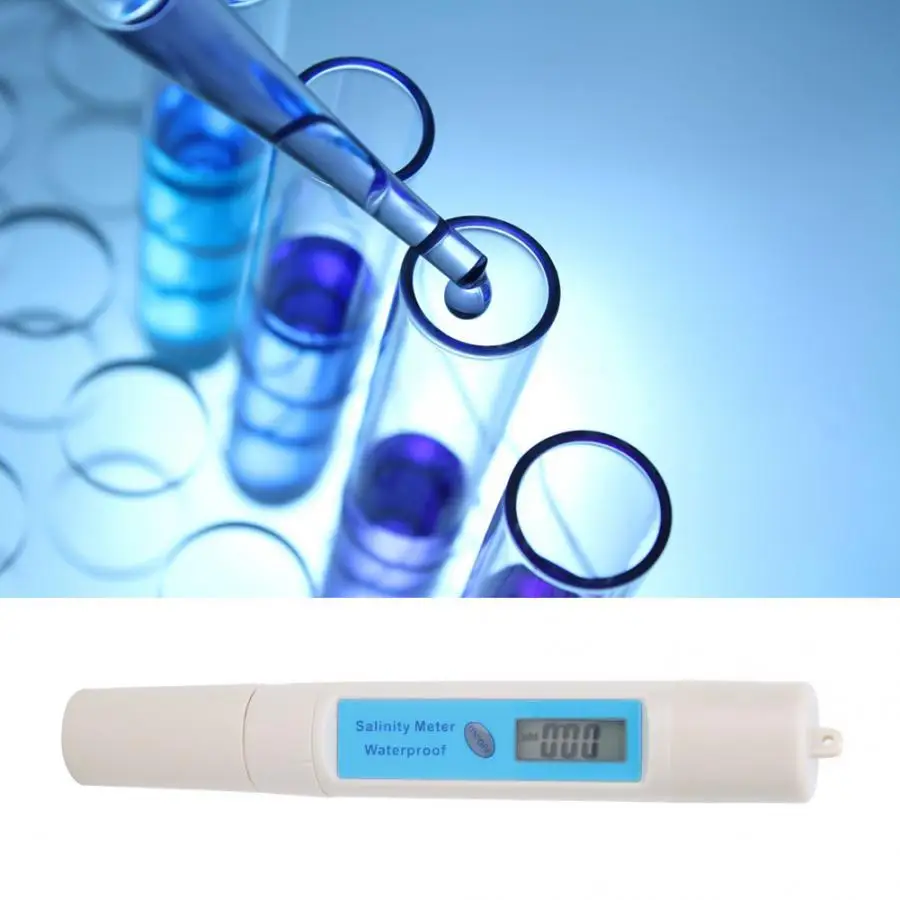 Цифровой измеритель солености в виде ручки тестер качества воды аквариуме