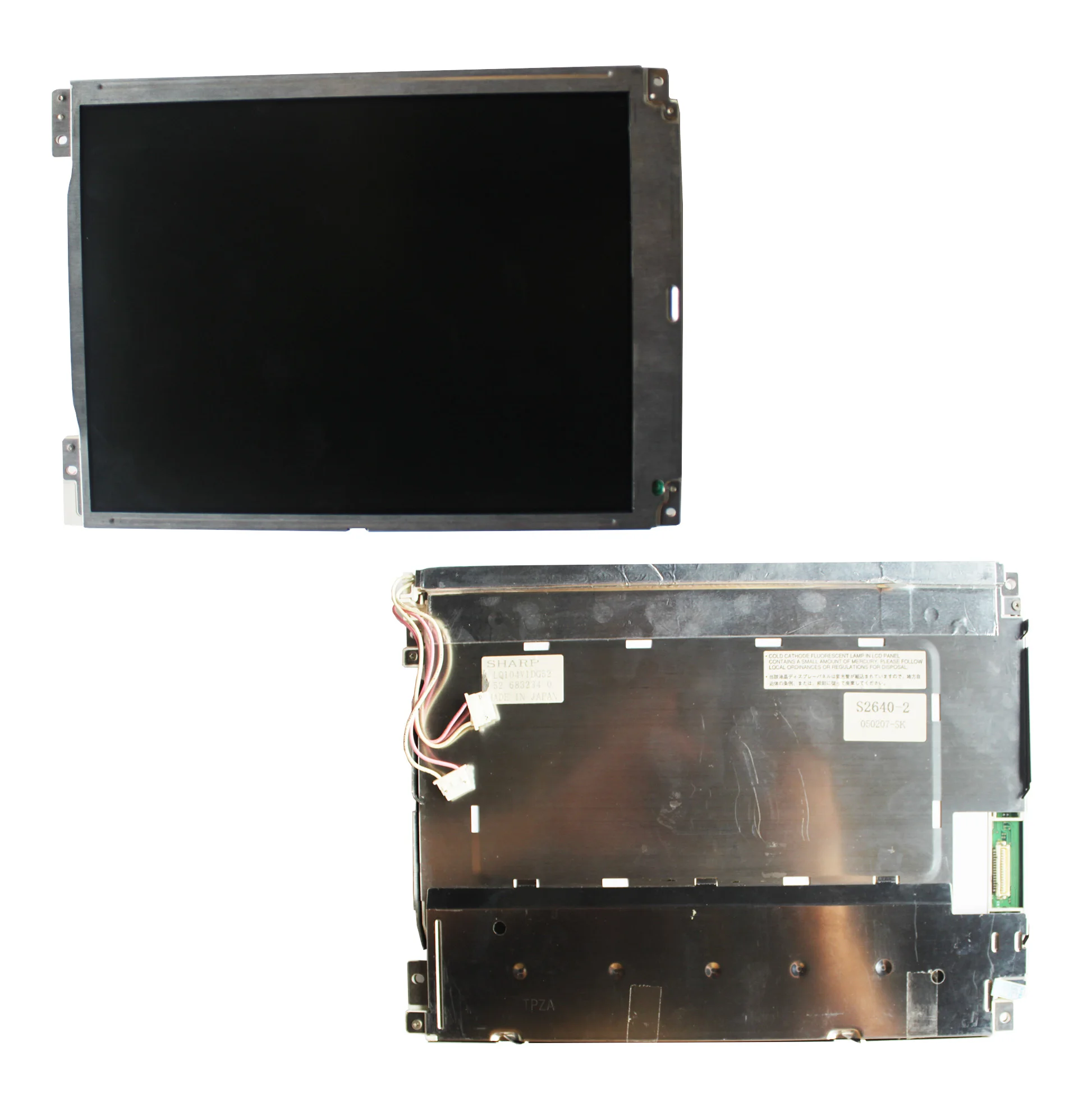 Techmation 10 4 ''цветная ЖК панель экрана (SHARP LQ104V1DG52) для гаитской машины впрыска PLC 80%