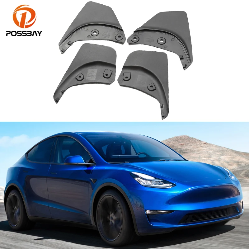 

4 шт., брызговики для Tesla Model Y 2020 2021