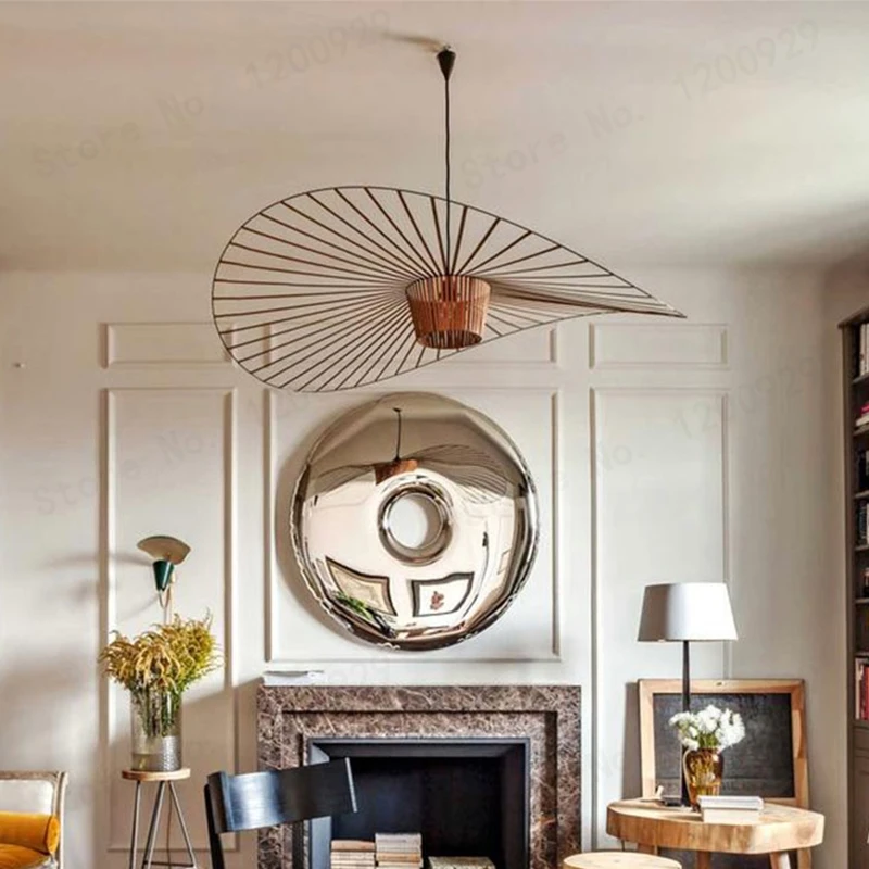 Вертикальная лампа из стекловолокна/полиуретана подвесной светильник для