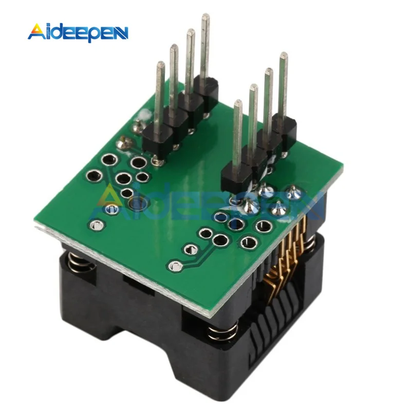 SOIC8 SOP8 К DIP8 IC гнездо программатора адаптер широкое сиденье 150mil /200mil для всех-11