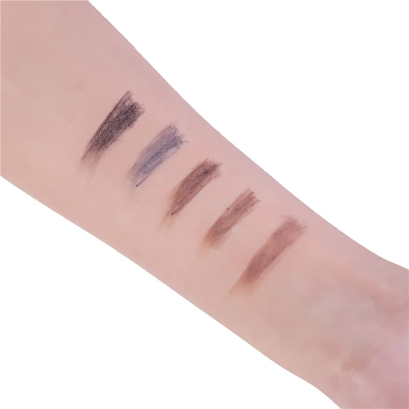 

Fine Triangle Double head Eyebrow Pencil Precise Brow Definer Long Lasting Waterproof Blonde Brown Eye Brow Makeup 5 Colors