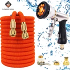 Большая Акция, садовый шланг, водопроводная труба, расширяемый шланг, 17ft-150ft Mangueira Magica, пистолет электрический, пенопластовый горшок чудо шланг