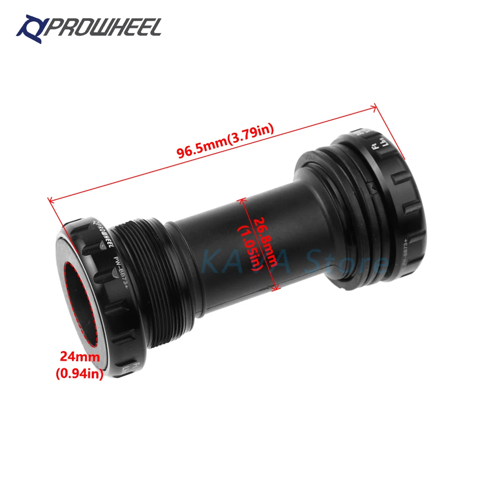 Кронштейн для шоссейного велосипеда PROWHEEL PW-BB73 68/73 мм PW-BB68 24 | Спорт и развлечения