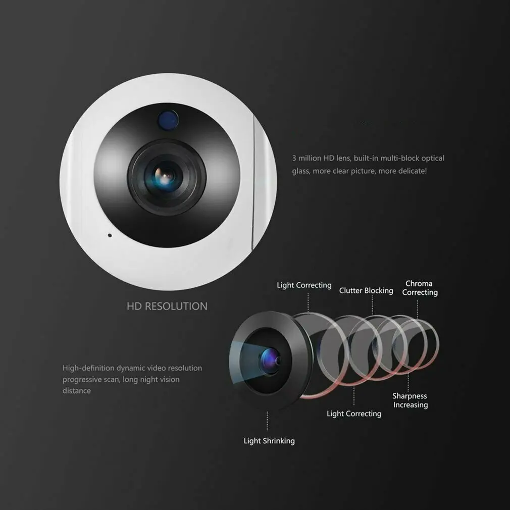 960 P/1080 P IP камера с дистанционным управлением, беспроводная Wifi камера безопасности, ИК камера ночного видения, сеть видеонаблюдения