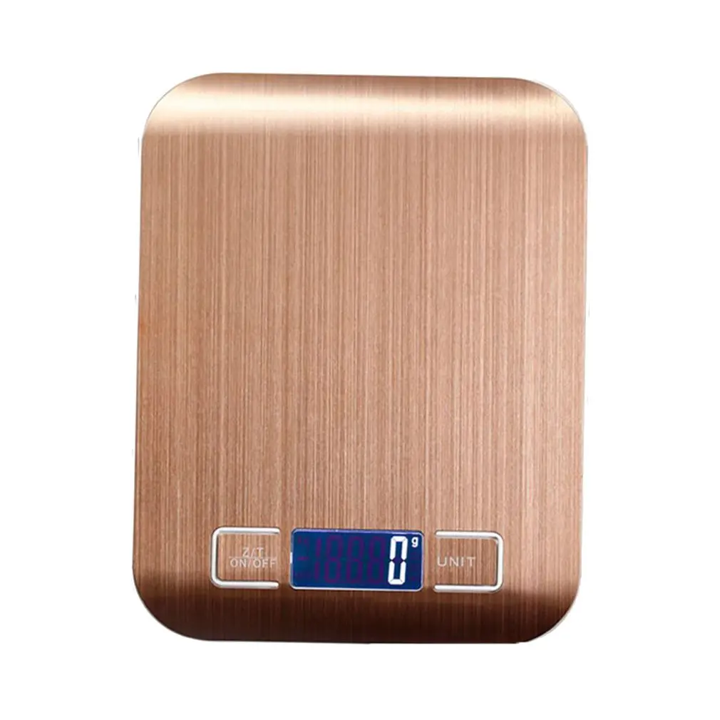 Электронные весы из нержавеющей стали портативные кухонные овощные