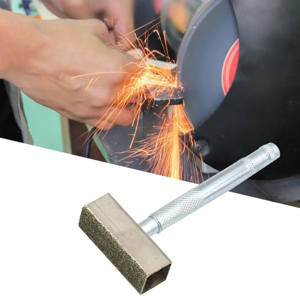 

Wheel Dresser Portable Wear-resisting Stainless Steel Flat Surface Handheld Grinder for Grinding Diamond Dresser Wholesale