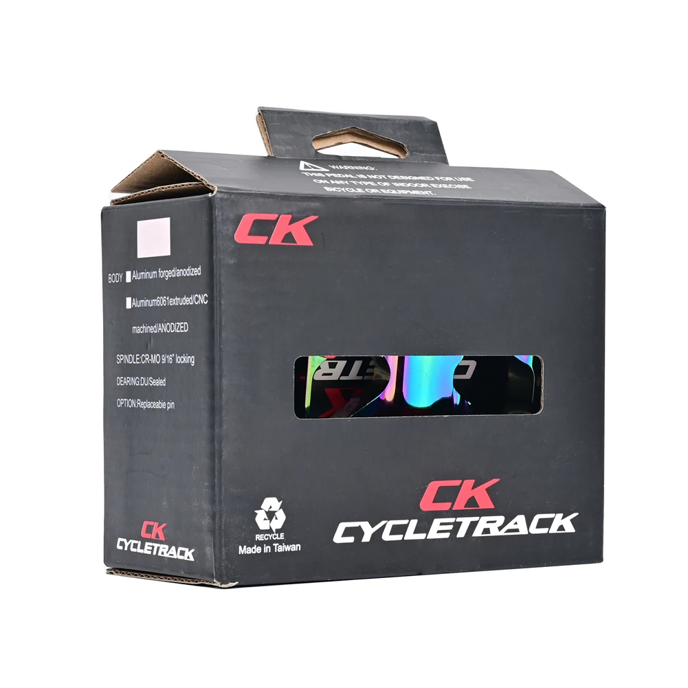 

Bicycle Pedals, Aluminum Alloy Mountain Bike Pedal Lightweight Colorful Platform Road Bike Pedals 2020 New Arrivals