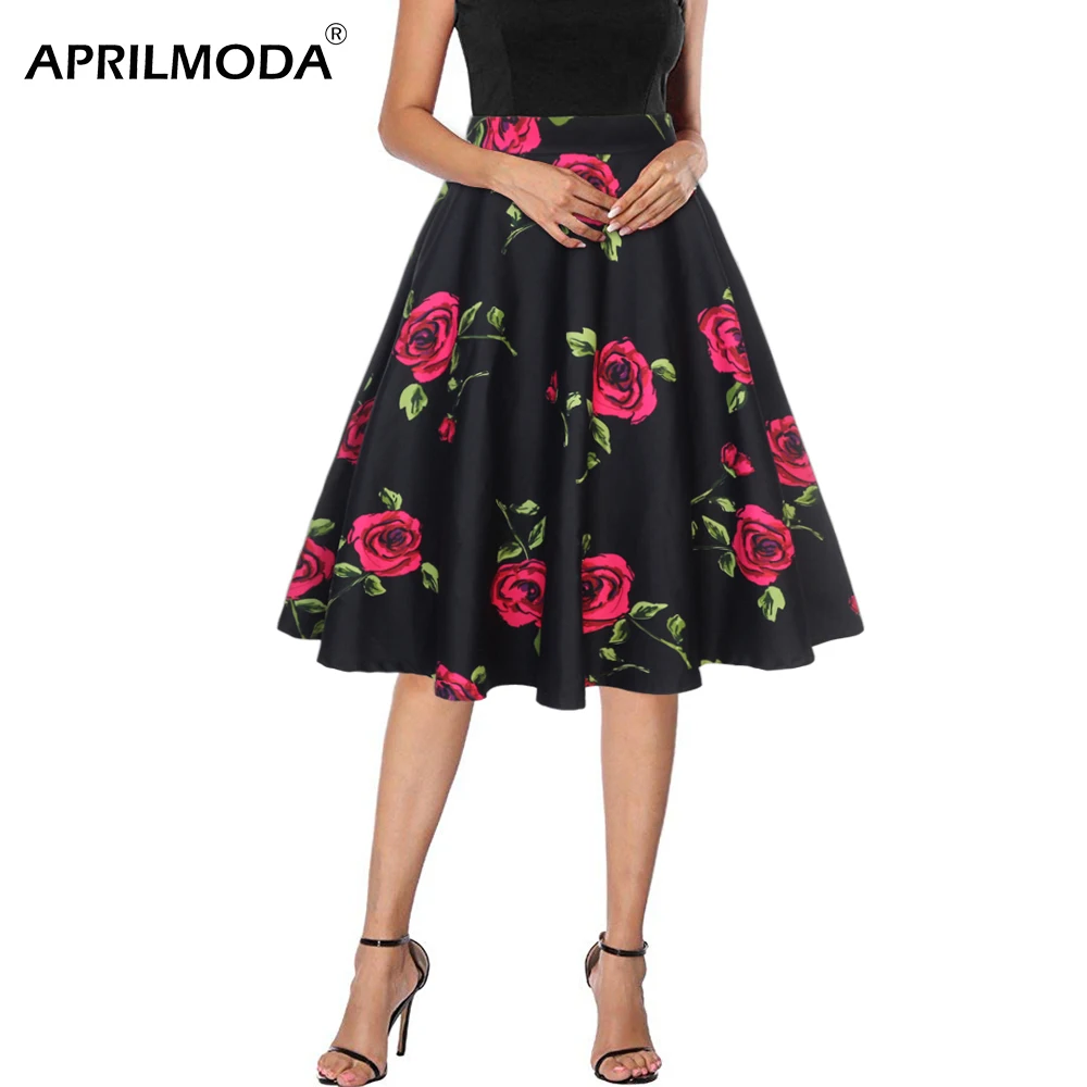 Юбка миди в стиле 50 х годов винтажная плиссированная юбка стимпанк с высокой