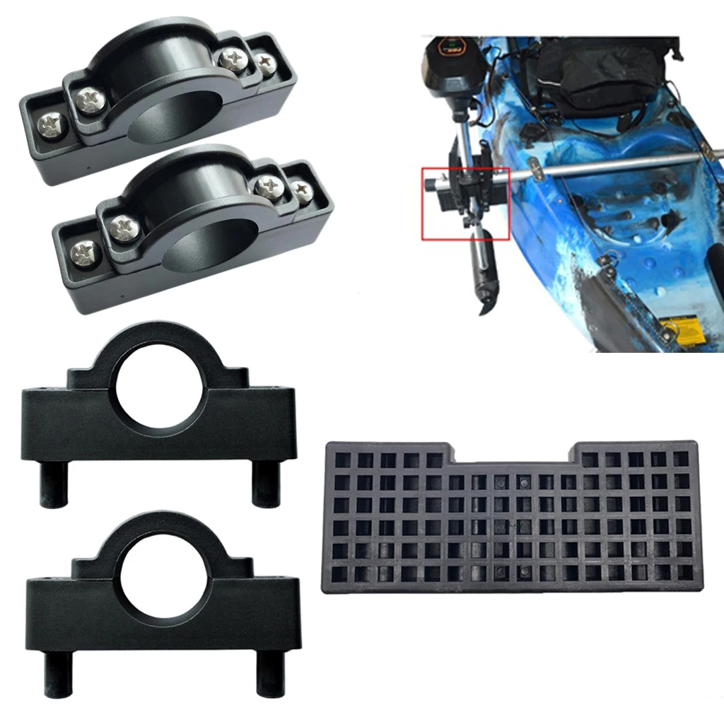 Motor Mount Holder Clip & Motor Engine Block Board For Kayak Canoe Marine Boat Fishing Dinghy Raft