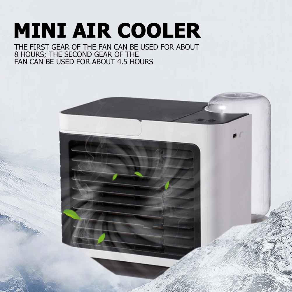 

Портативный мини-кулер с функциями очиститель воздуха, очиститель воздуха, USB, для офиса и спальни