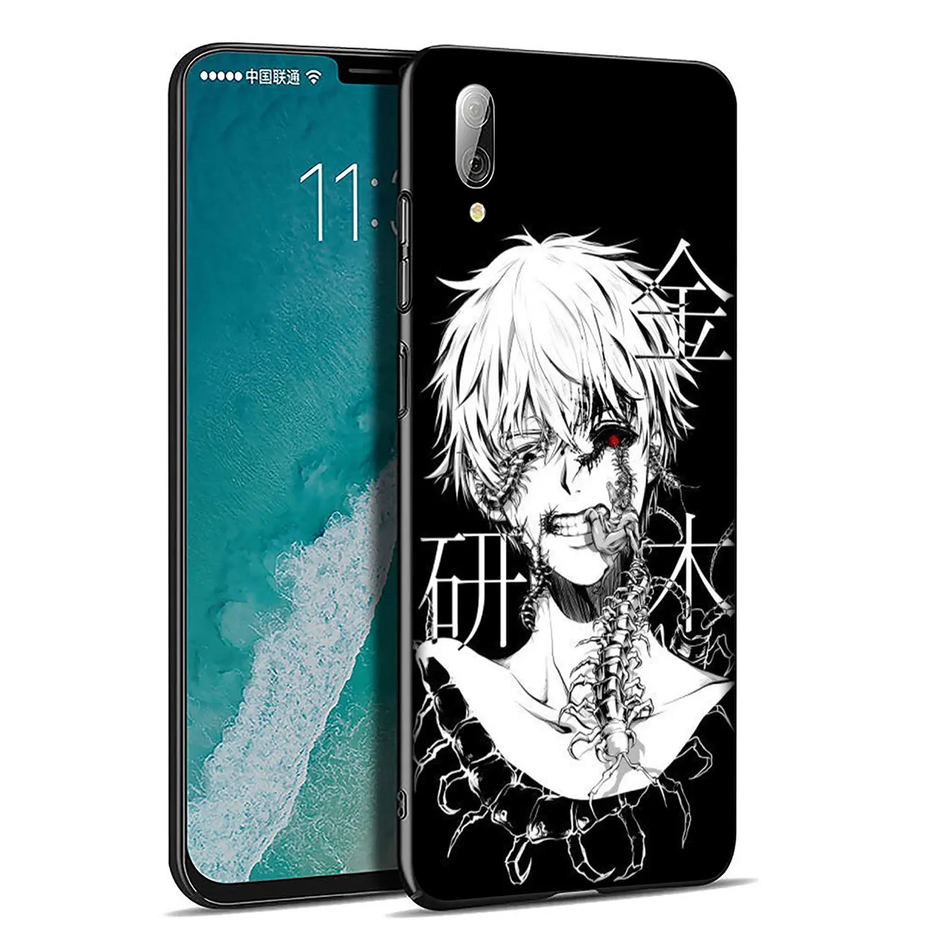 Мягкий силиконовый чехол для телефона Tokyo Ghoul с мультипликационным принтом Xiaomi