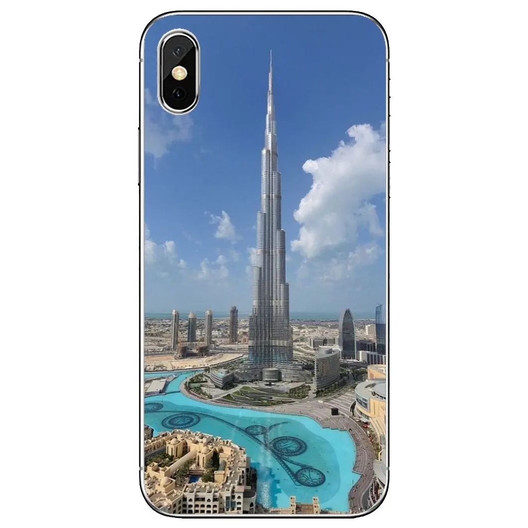 Мягкие чехлы для Sony Xperia XA Z3 Z5 XZ1 XZ2 Z Z1 Z2 compact M2 M4 M5 C4 C6 E3 T3 Burj-Khalifa-Tower-building-Dubai |