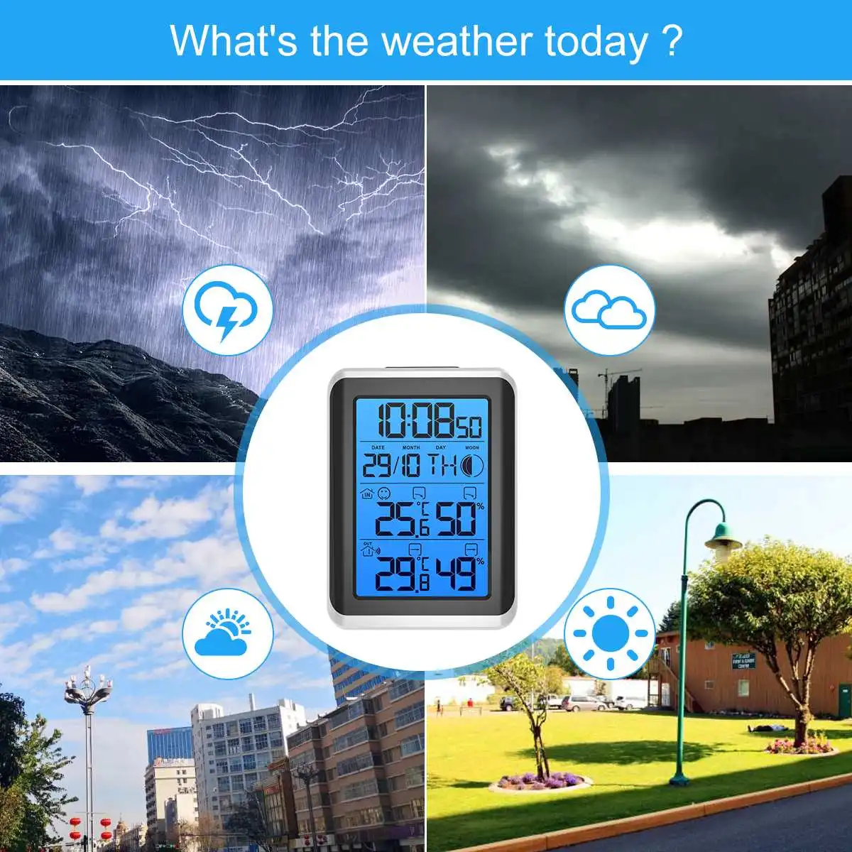 Метеостанция Digoo цифровой гигрометр измеритель температуры беспроводной