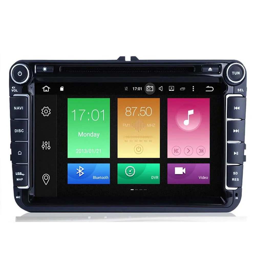 2 Din Android 10 8 core автомобильный аудио DVD плеер GPS радио для VW GOLF 6 Polo Bora JETTA B6 PASSAT Tiguan SKODA