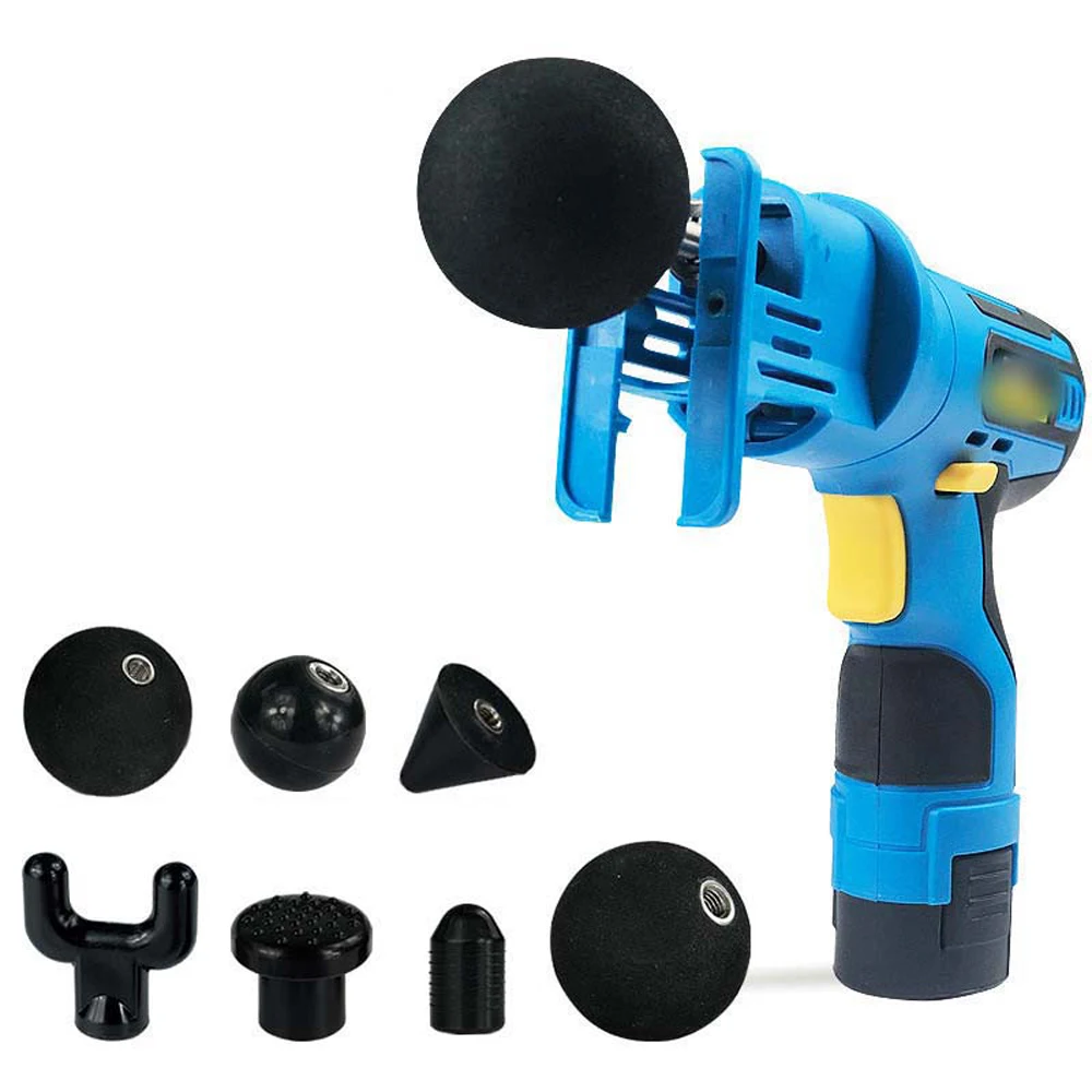 

Mini Size Lightweight Compact Household Muscle Fascia Massager Cordless High Frequency Percussion Massage Device