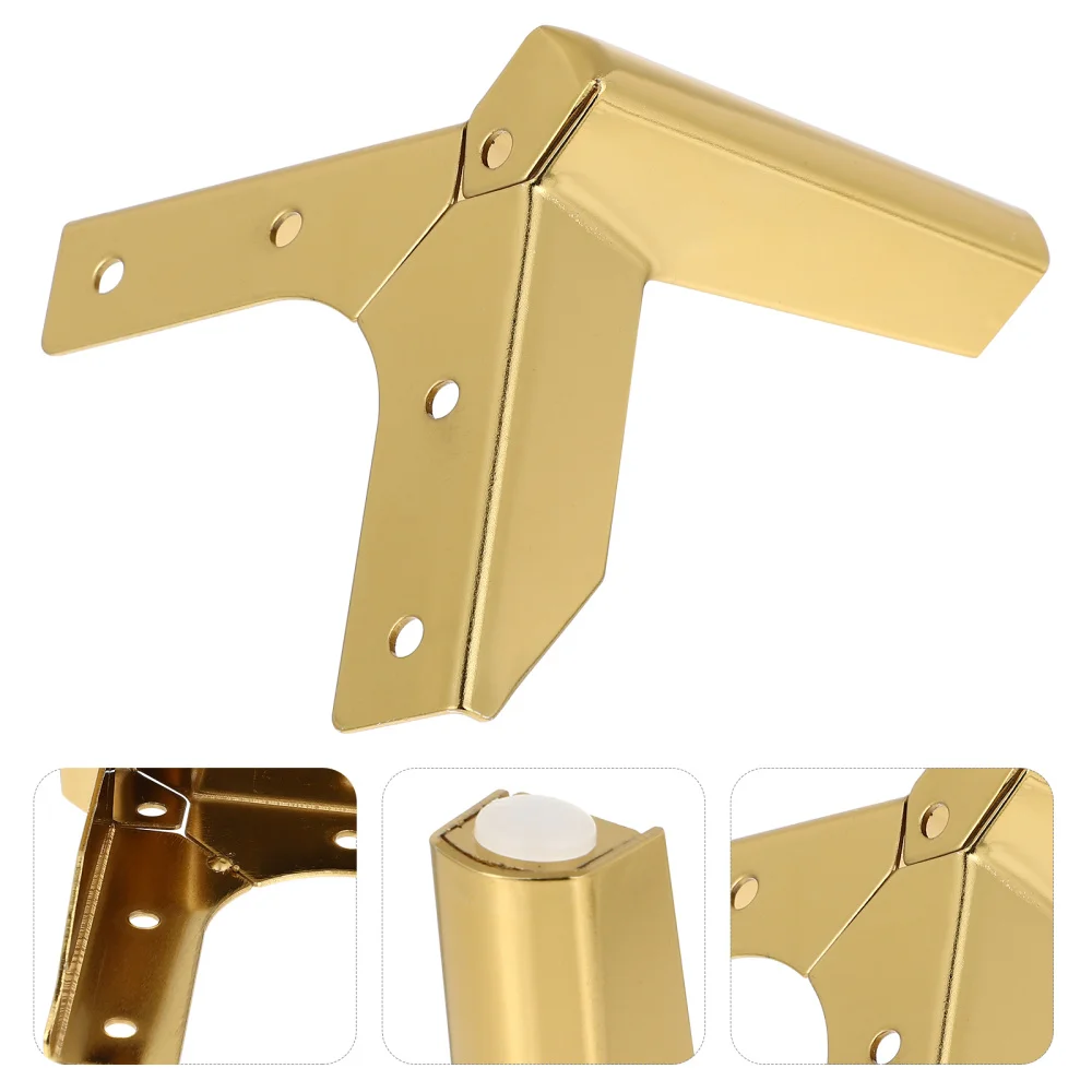 

4 Pcs Metal Furniture Legs Furniture Feet Practical Sofa Feet Cabinet Feet