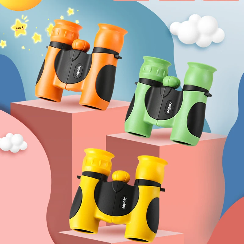 

Real Kids Telescope Mini Binoculars For Children Watch Bird Outdoor Camping Travel Birthday Christmas Gift Telescope binoculars