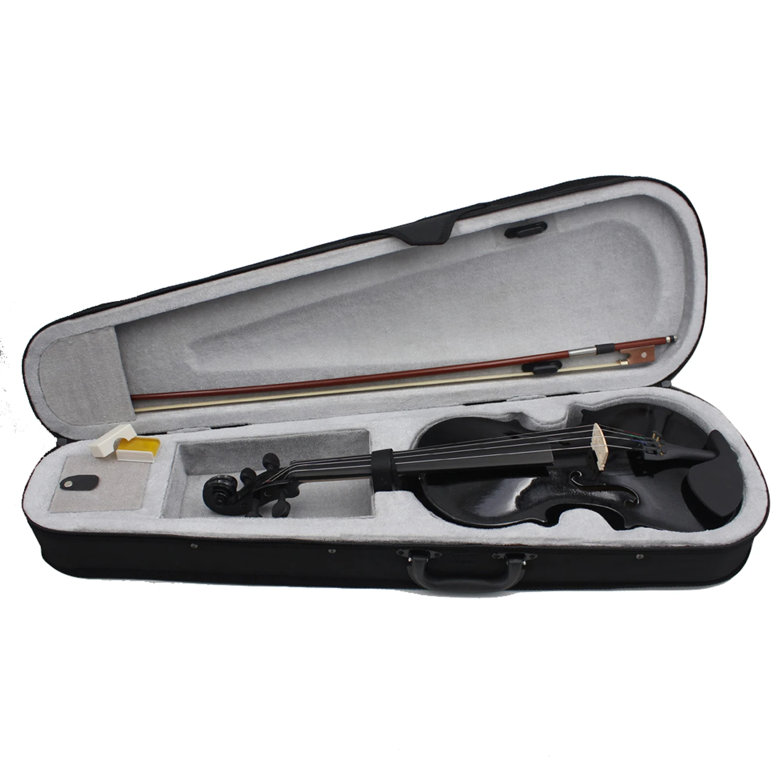 

4/4 Acoustic Wooden Violin Professional Solid Wood Violin Beginners Fiddle Basswood Body Violin Stringed Instrument