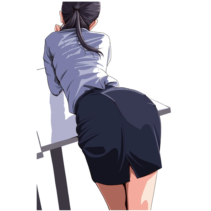 

RuleMylife sexy anime girl car stickers wall decal anime cute auto accessories for home decoration