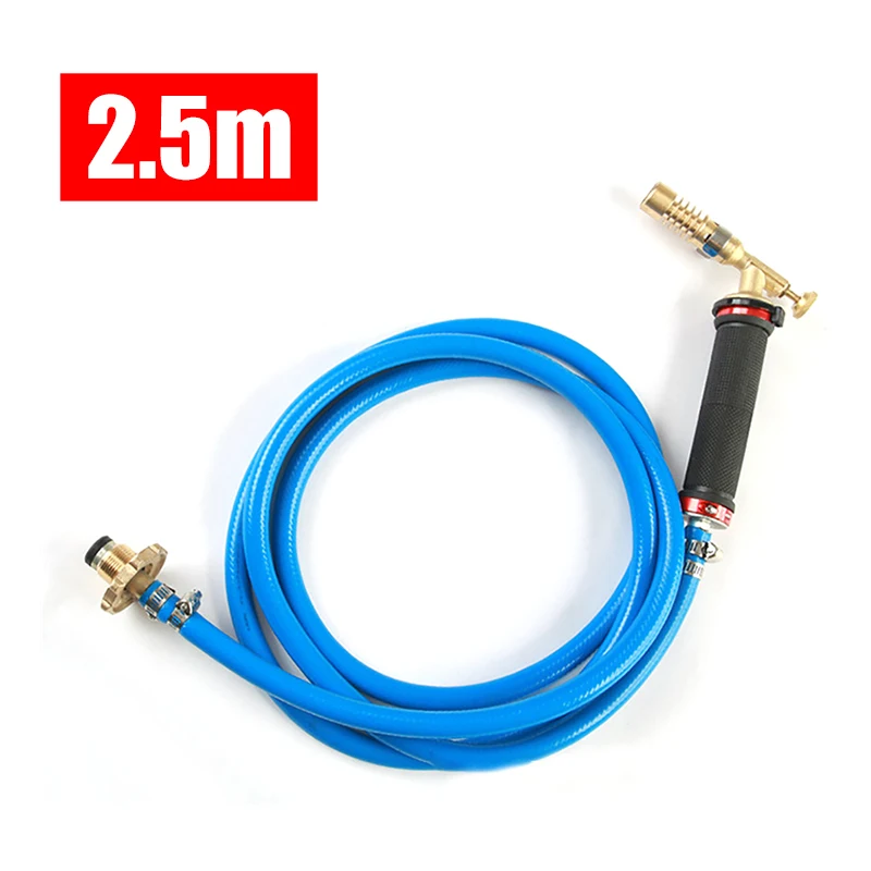 

2.5m Full Copper Liquefied Gas Welding Torch Household Repair Soldering Weld Welding Gun Torch Kit for Cooking Brazing Heating