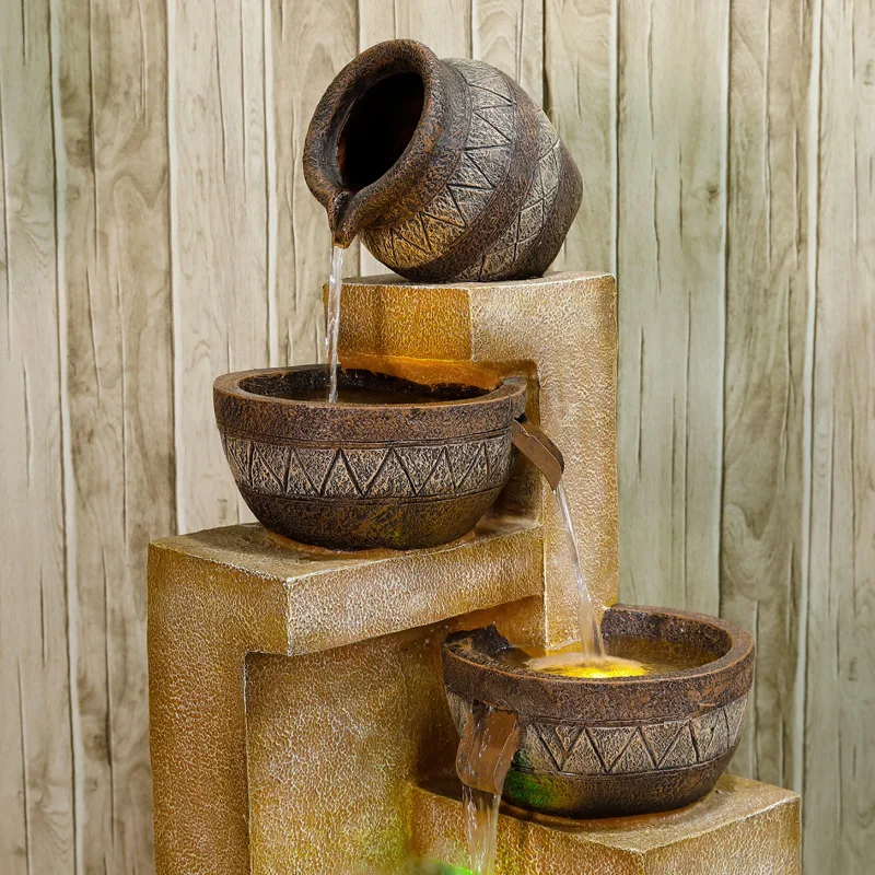 Украшение фонтана домашний декор тенденции домашнего садоводства украшение фэн