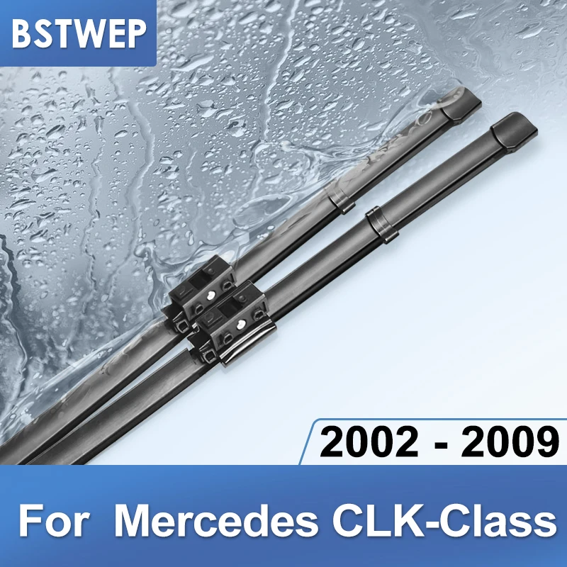 

BSTWEP Wiper Blades for Mercedes Benz CLK Class W209 C209 Fit Slider Arms CLK 200 240 270 280 320 350 500 550 55 63 AMG CDI