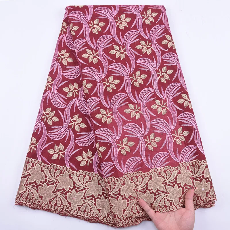 

New products French Nigerian Cotton Lace Fabric 2020 High Quality African Dry Cotton Lace Fabric Swiss Voile Lace In Switzerland