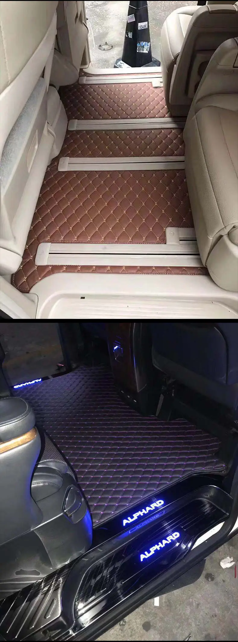 Подходит для 15-19 правого руля Toyota alphard/vellfire 30 серии правого руля Подушечка Для стопы Специальная водонепроницаемая и износостойкая