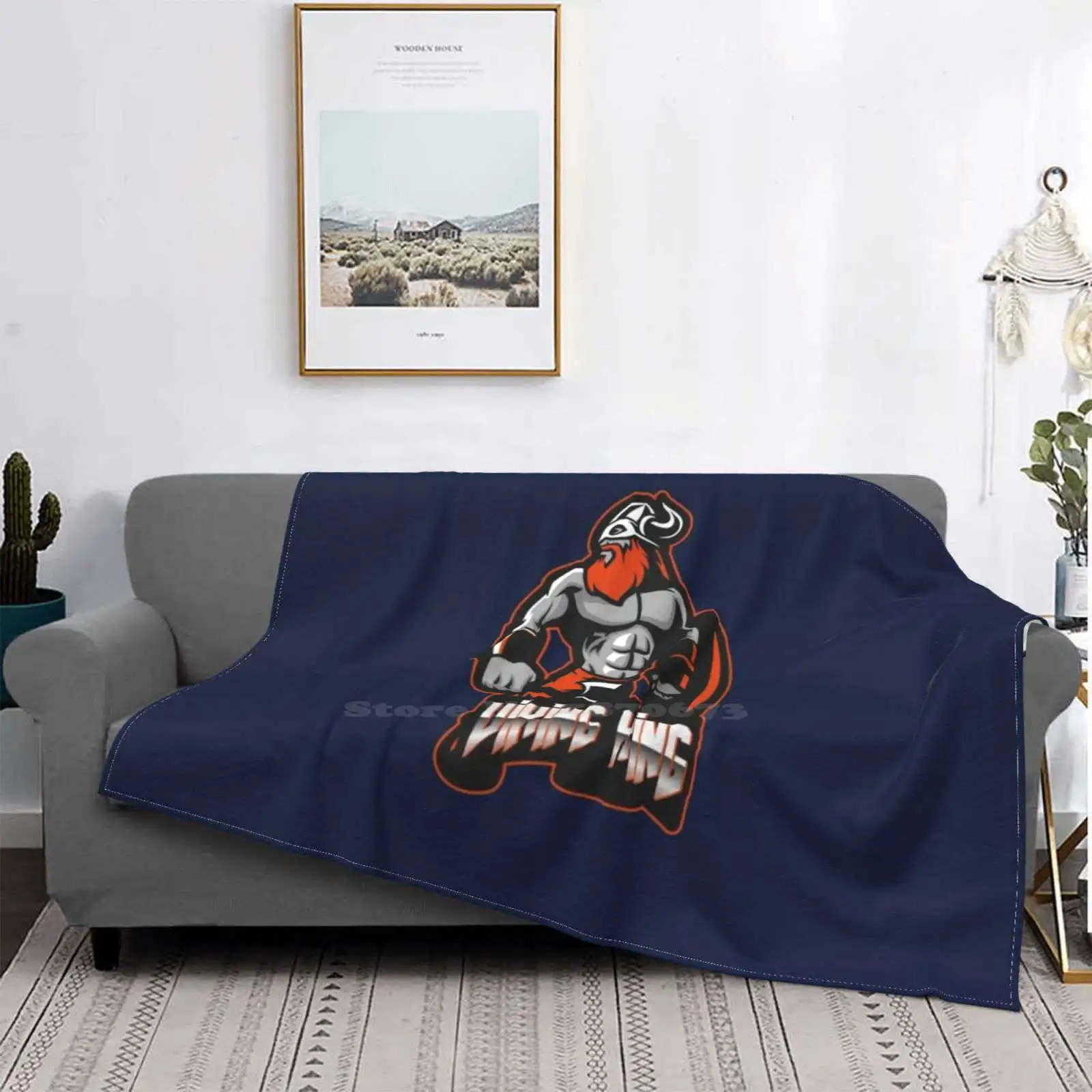 

Rey vikingo diseño creativo luz delgada Franela suave manta rey vikingo jefe rey vikingo realeza real líder Jefe de Clan