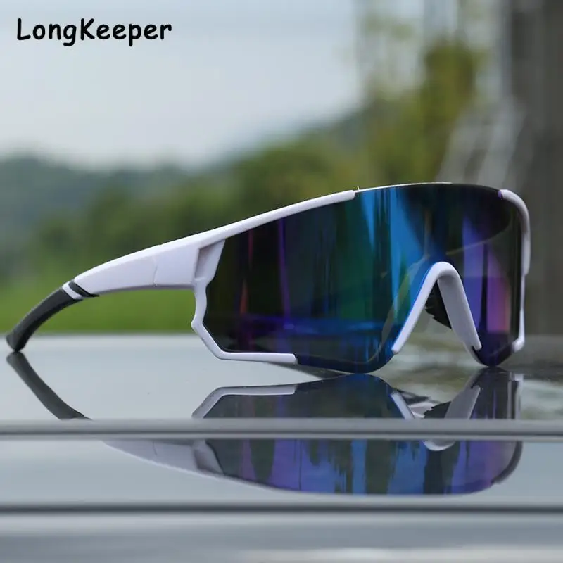 

Oversize Sunglasses Men Driving Camping Hiking Fishing Classic Sun Glasses Outdoor Sports Coating Lens Mirrored Eyewear Bike UV