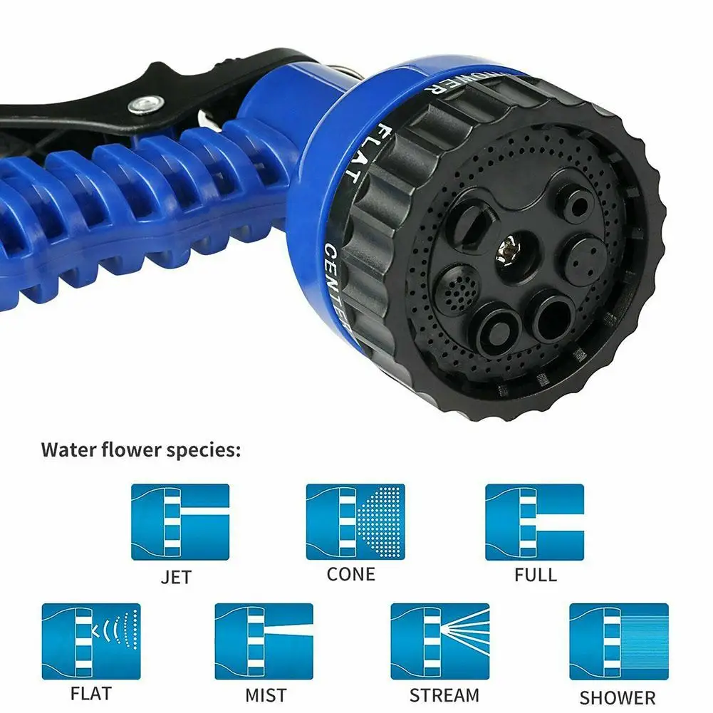 Гибкий садовый шланг экономия места двухслойная Выдвижная труба для воды