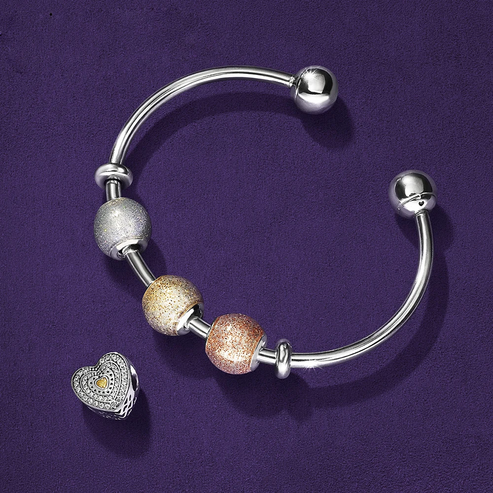 

NEW 100% 925 sterling silver charm smart beads classic sensitive kit Fit bracelet diy bracelet lover gift factory wholesale