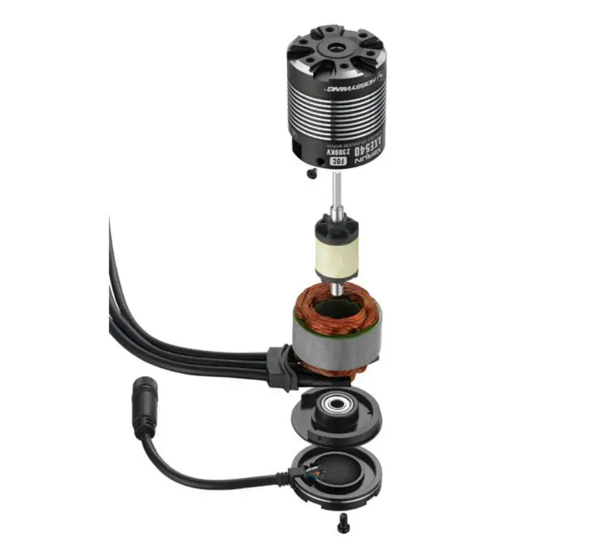 Оригинальная безщеточная силовая система Hobbywing XeRun Axe Foc AXE540 1200KV 1800KV 2300KV с