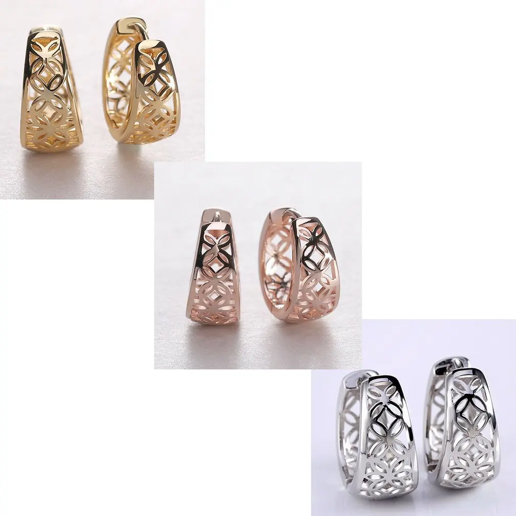 Античные винтажные женские серьги элегантные амулеты полые ювелирные изделия