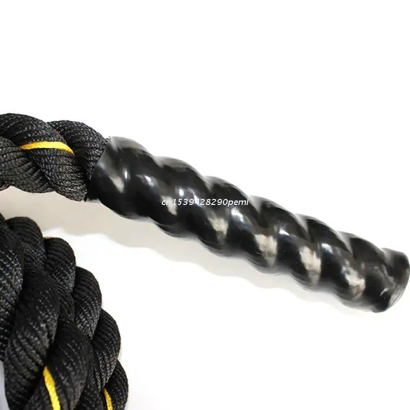 Тяжелая Боевая веревка с модернизированным покрытием из полиэстера комплект