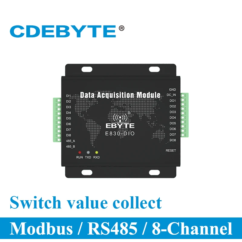 

Цифровой прием сигнала с протоколом Modbus RTU ptz-камеры RS485 E830-DIO(485-8A) 8-канальный сетевой видеорегистратор серийный Порты и разъёмы сервер перек...