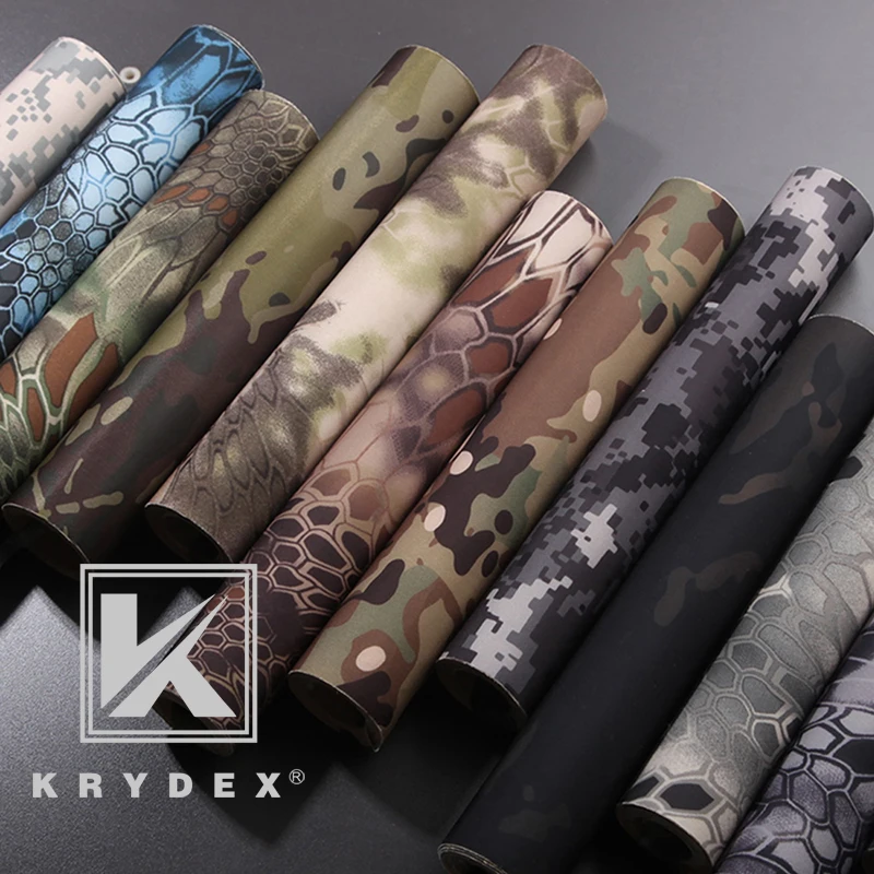 KRYDEX Тактический эластичные камуфляжные наклейки 150*20 MC Камуфляжный боевой