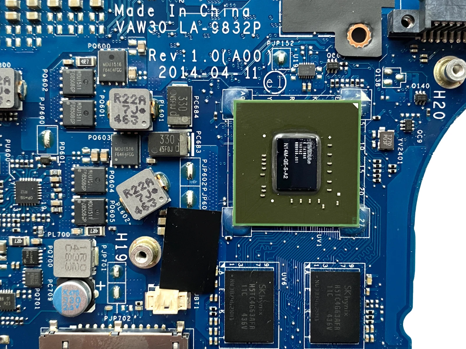 High quality VAW30 LA-9832P For Dell Latitude E5440 Laptop Motherboard CN-0NR2XX NR2XX SR1EA I7-4600U DDR3L 100% Tested | Компьютеры и
