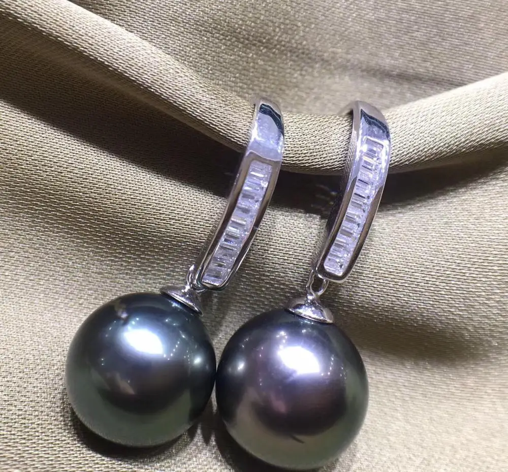 

S925 Sterling Silver Drop Earrings Settings Fashion Beautiful Earrings Findings Jewelry Parts Fittings Women's Accessories