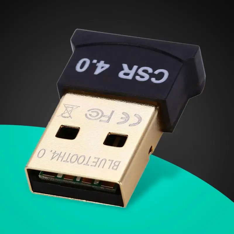 1 шт. беспроводной usb-адаптер Bluetooth 4 0 аудиоприемник CSR4.0 подходит для компьютера ПК