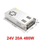 Одиночный выходной модуль преобразователя питания для безопасного вождения 24 V 10A 20 a 60 a 80 a Светодиодный CCTV SUSWE